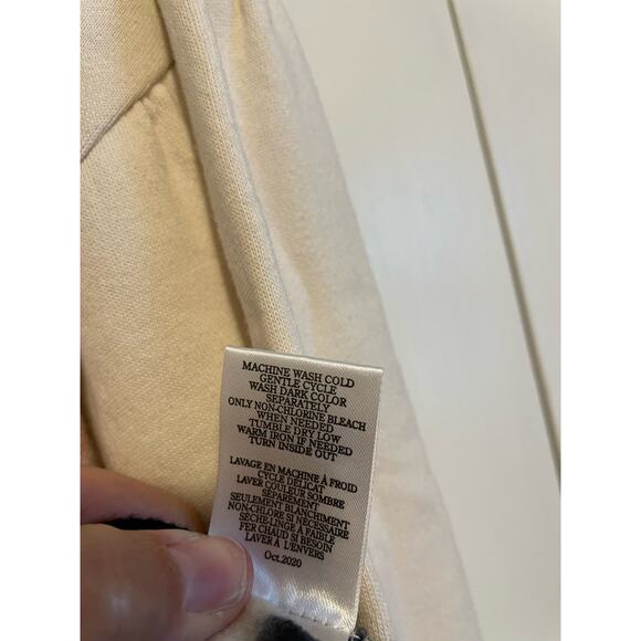 Z Supply Tempest  striped tie dye sweatshirt top cropped oversized. Size Med. - Picture 7 of 7